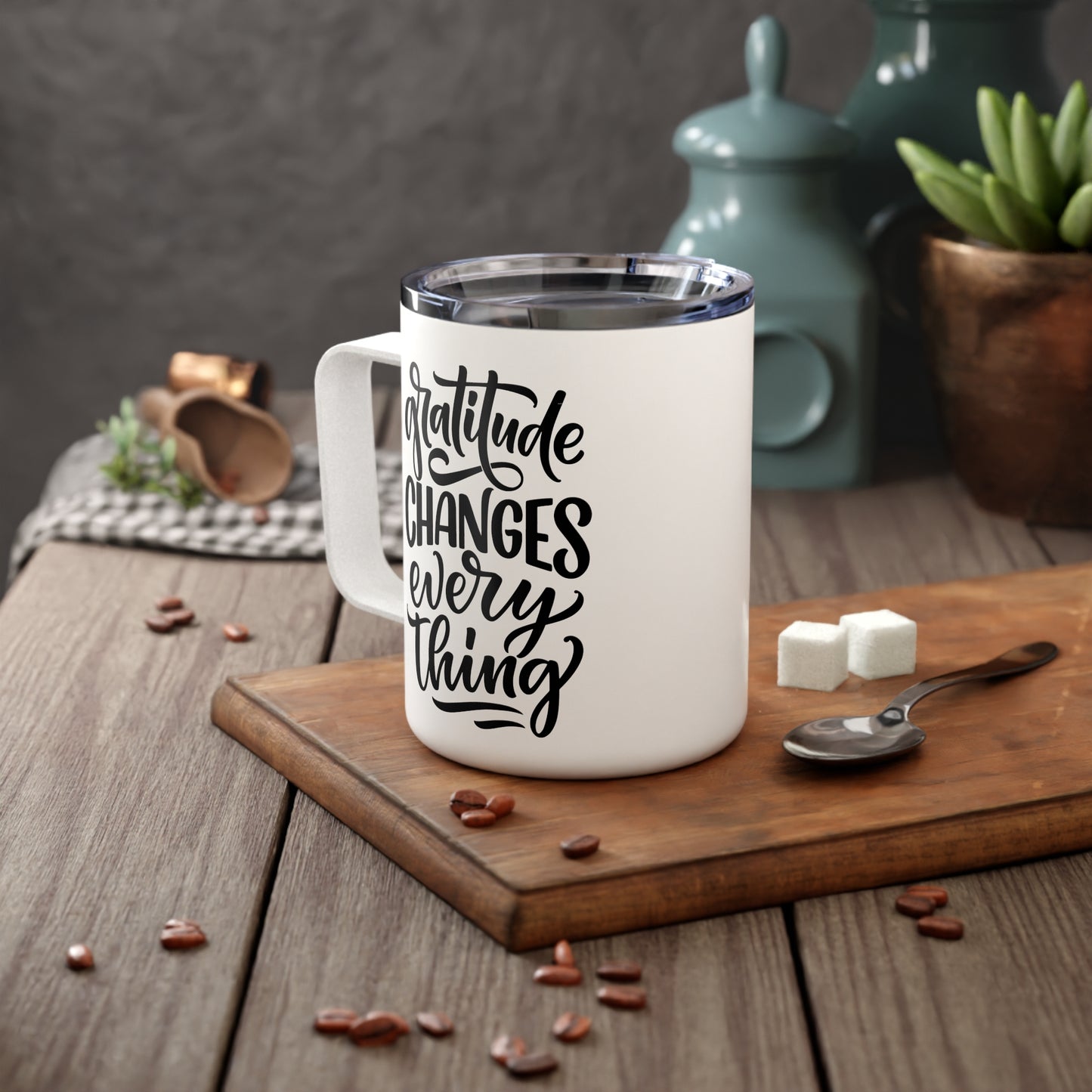 Gratitude Stainless Steel Mug